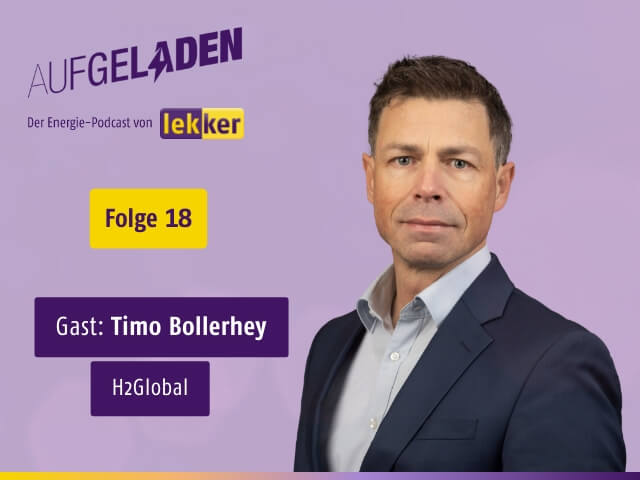 Timo Bollerhey zu Gast im lekker Energie Podcast "Aufgeladen"