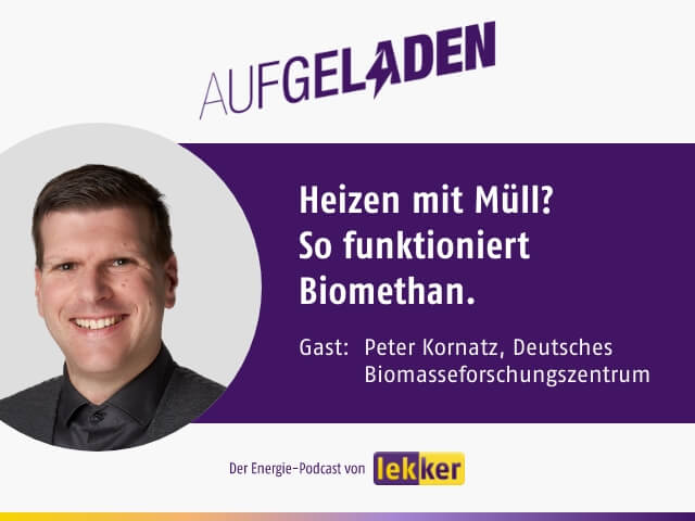 Peter Kornatz zu Gast im lekker Energie Podcast "Aufgeladen"