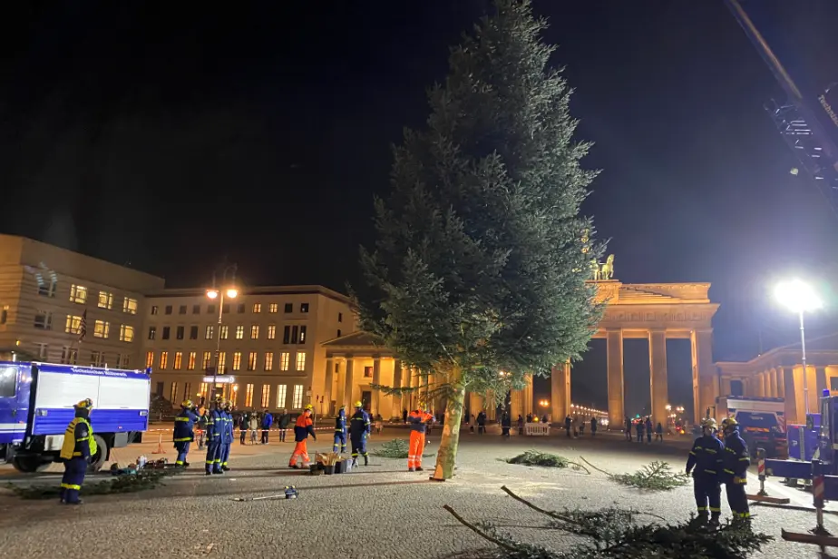 Weihnachtsbaum Brandenburger Tor 2022