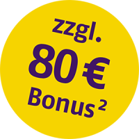 Bonus Störer - zzgl. 80 EUR - 2