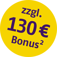 Bonus Störer - zzgl. 130 EUR - 2